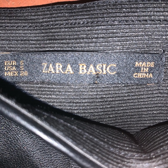 ZARA BASIC | Black Festival Faux Leather Pants - Picture 8 of 8